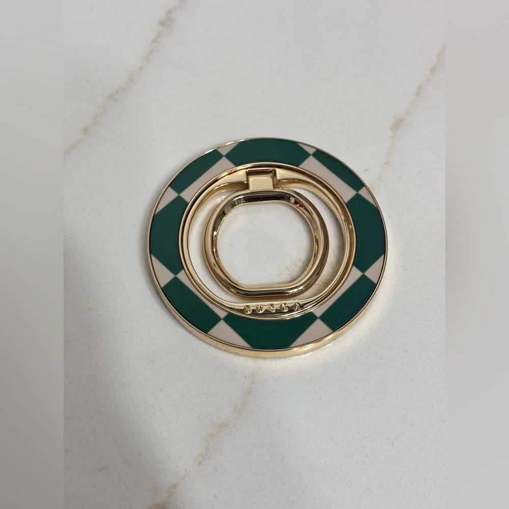 Burga Enamel Phone Ring Holder – New